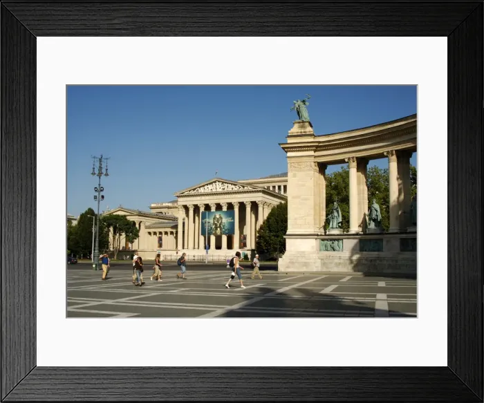 Framed Print : HUNGARY. BUDAPEST. Heroes Square Framed Print : HUNGARY. BUDAPEST. Heroes Square