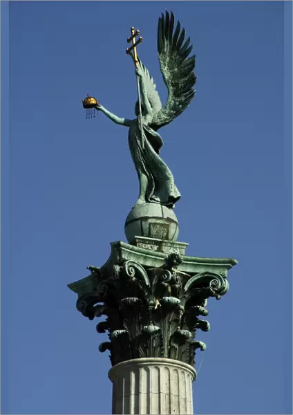 HUNGARY. BUDAPEST. Millennium Monument