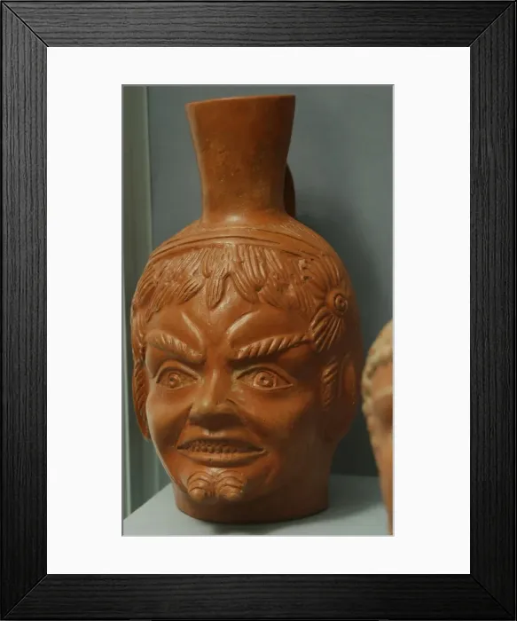 Framed Print : Satyr head Framed Print : Satyr head