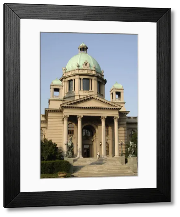 Framed Print : Parliament of Serbia Framed Print : Parliament of Serbia