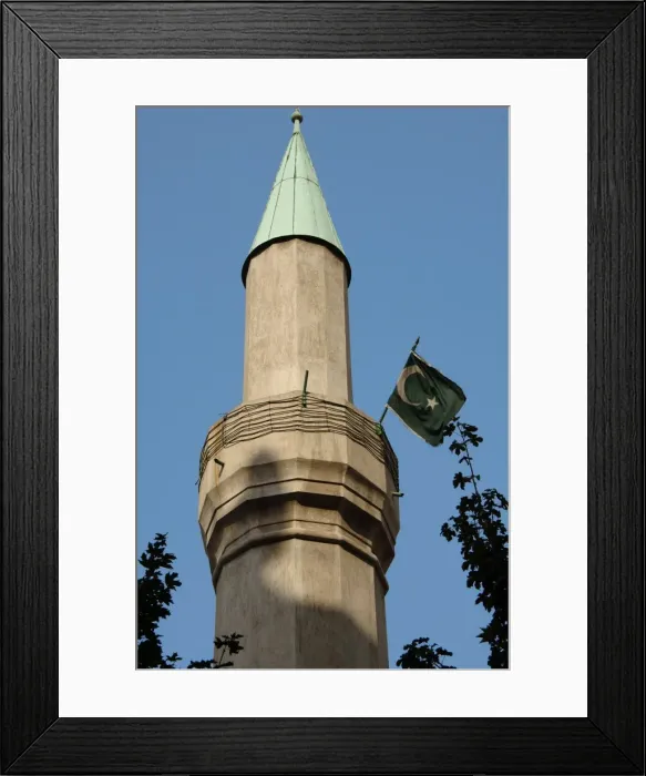 Framed Print : Mosque of Bayrakl?. Belgrade. Republic of Serbia Framed Print : Mosque of Bayrakl?. Belgrade. Republic of Serbia