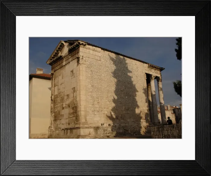Framed Print : Temple of Augustus. Pula. Croatia Framed Print : Temple of Augustus. Pula. Croatia