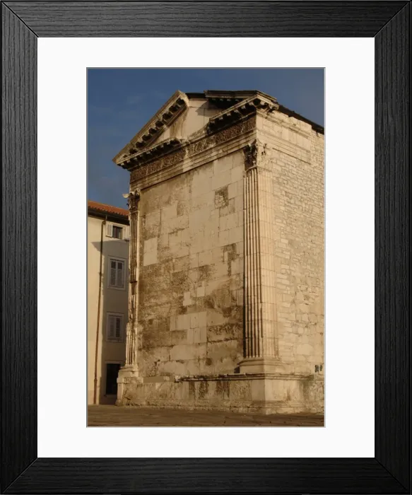 Framed Print : Temple of Augustus. Pula. Croatia Framed Print : Temple of Augustus. Pula. Croatia