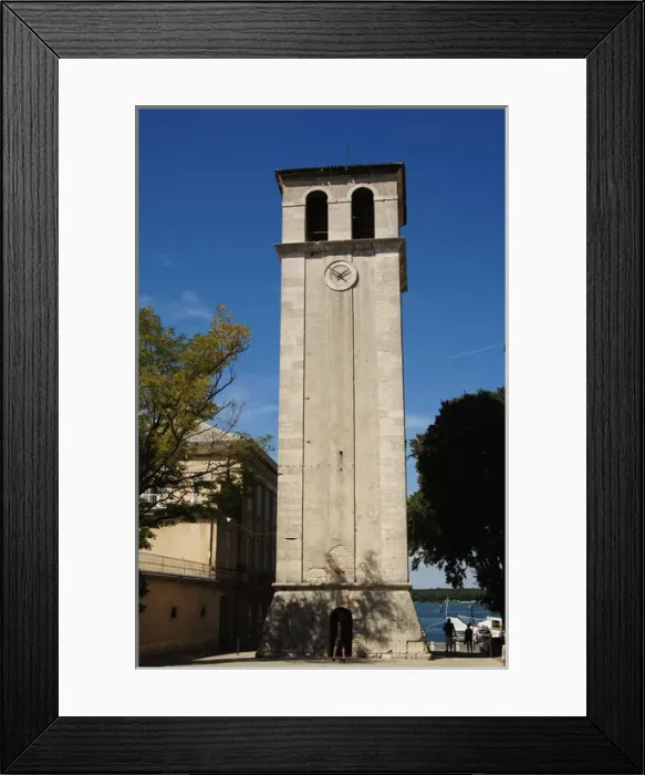 Framed Print : Cathedral of the Assumptionof the Virgin Mary. The bell towe Framed Print : Cathedral of the Assumptionof the Virgin Mary. The bell towe