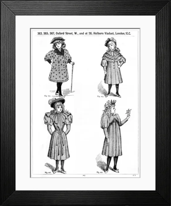 Framed Print : Our Boys Clothing Company, coats for young women Framed Print : Our Boys Clothing Company, coats for young women