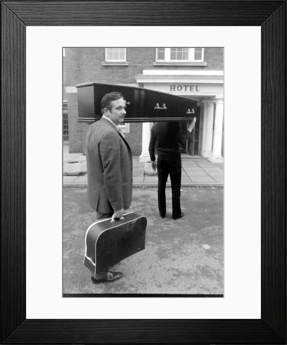 Framed Print : Eddie Merton, superstitious stuntman Framed Print : Eddie Merton, superstitious stuntman
