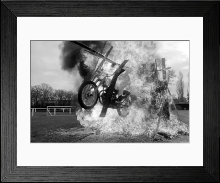 Framed Print : Eddie Merton, superstitious stuntman Framed Print : Eddie Merton, superstitious stuntman