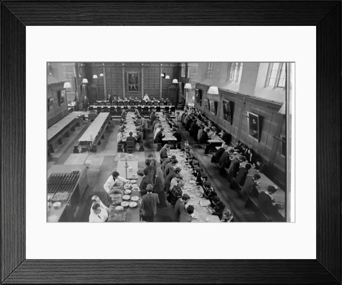 Framed Print : Refectory at Trinity College, Cambridge University Framed Print : Refectory at Trinity College, Cambridge University