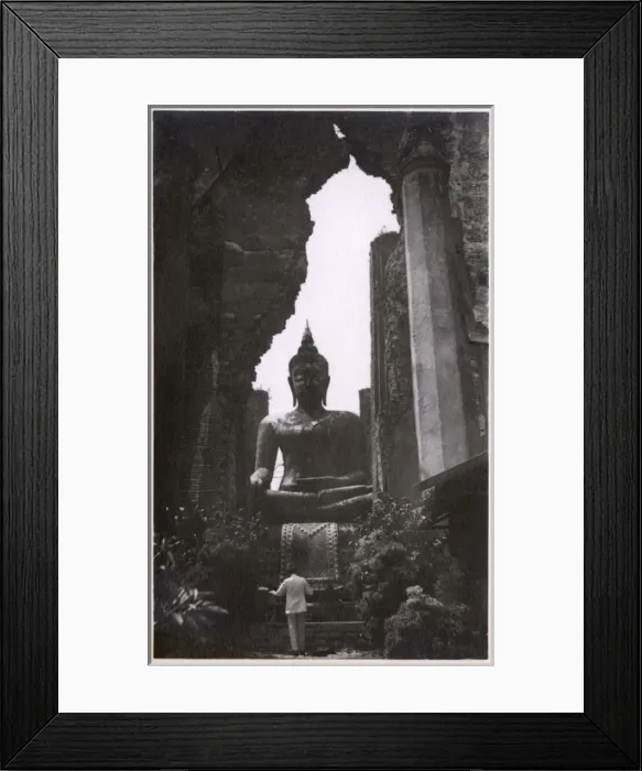 Framed Print : Myanmar - Ayuthaya - Statue of Buddha Framed Print : Myanmar - Ayuthaya - Statue of Buddha