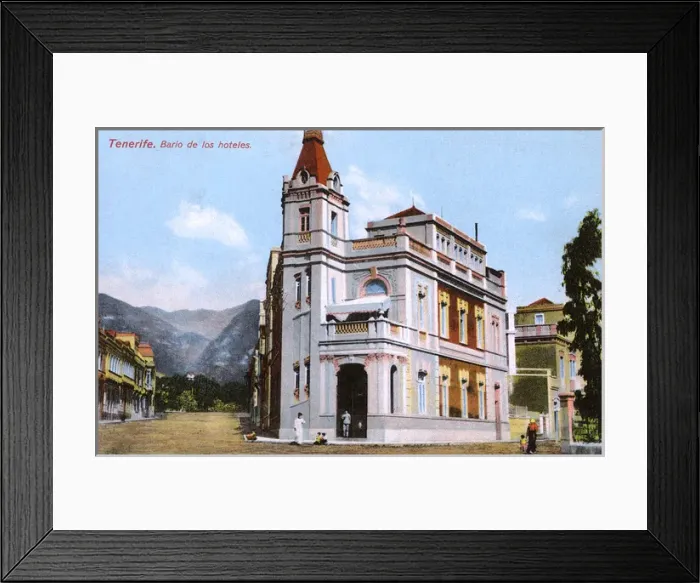 Framed Print : Hotel at Santa Cruz de Tenerife, Tenerife, Spain Framed Print : Hotel at Santa Cruz de Tenerife, Tenerife, Spain