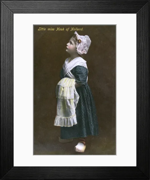Framed Print : Dutch Girl - Little Miss Hook of Holland Framed Print : Dutch Girl - Little Miss Hook of Holland