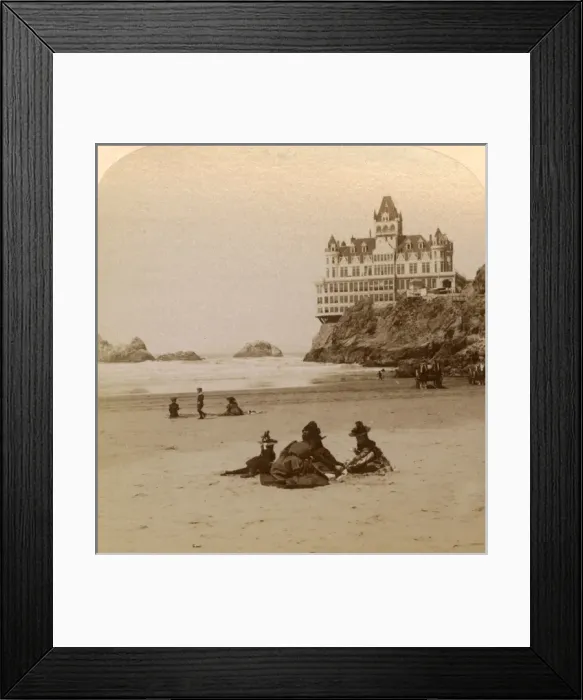 Framed Print : Seal Rocks and Cliff House, San Francisco, California, USA Framed Print : Seal Rocks and Cliff House, San Francisco, California, USA