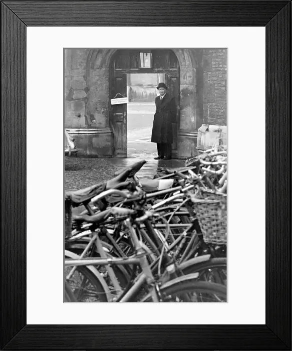 Framed Print : Porter, Trinity College, Cambridge University Framed Print : Porter, Trinity College, Cambridge University