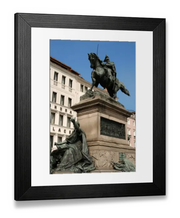 Framed Print : Victor Emmanuel II (1820-1878). King of Sardinia (1849-1861) Framed Print : Victor Emmanuel II (1820-1878). King of Sardinia (1849-1861)