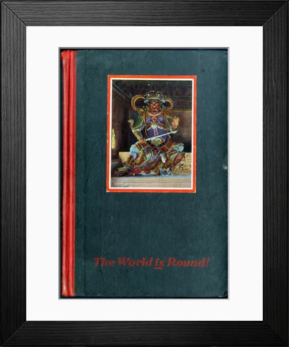 Framed Print : Book cover, Canadian Pacific, The World Is Round Framed Print : Book cover, Canadian Pacific, The World Is Round