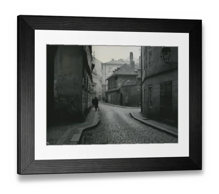 Framed Print : Liliova Street, Prague, Czechoslovakia Framed Print : Liliova Street, Prague, Czechoslovakia