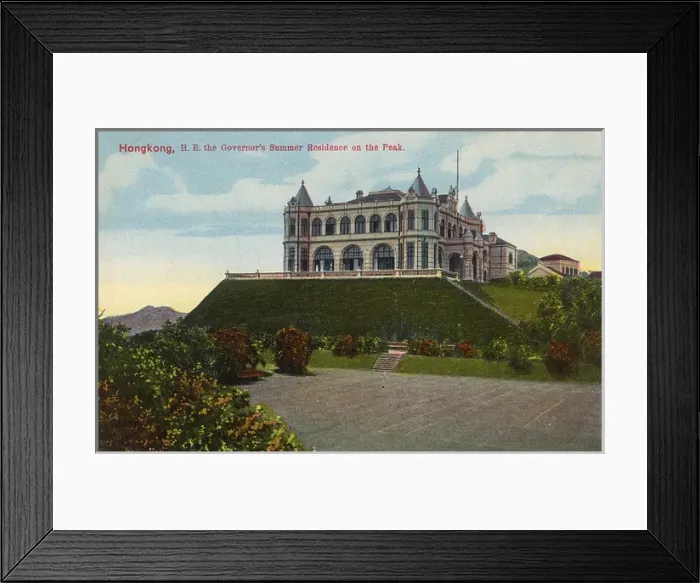 Framed Print : The Governors Summer Residence - The Peak, Hong Kong Framed Print : The Governors Summer Residence - The Peak, Hong Kong