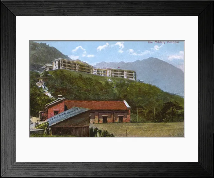 Framed Print : The Military Hospital, Hong Kong, China Framed Print : The Military Hospital, Hong Kong, China