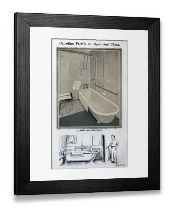 Framed Print : Canadian Pacific to Japan and China Framed Print : Canadian Pacific to Japan and China