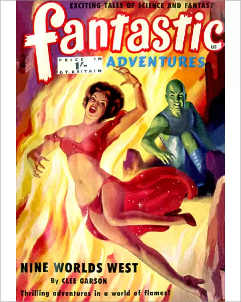 Fantastic Adventures - Nine worlds west