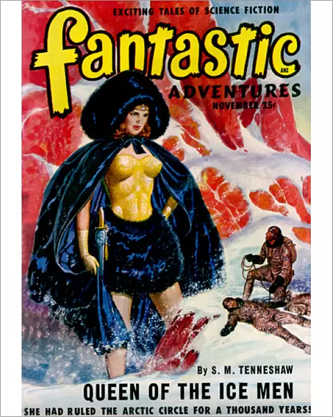 Fantastic Adventures - Queen of the ice men