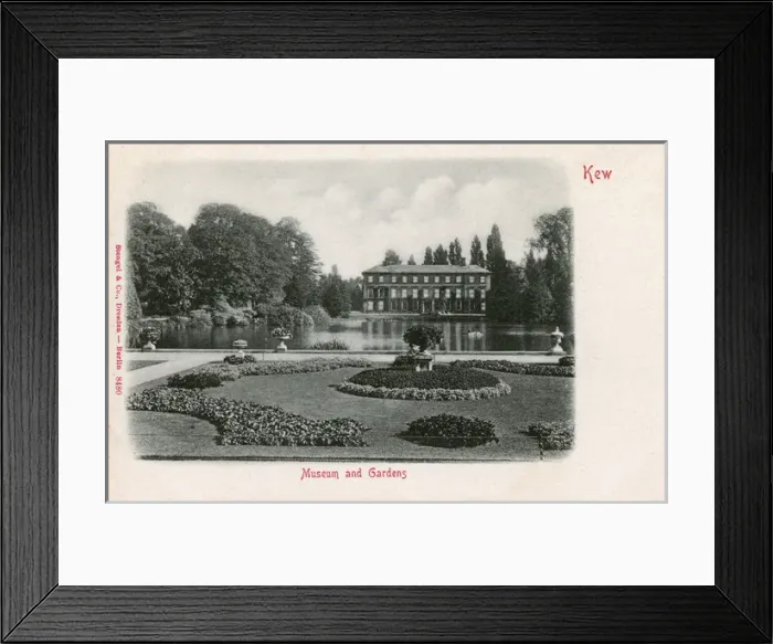 Framed Print : Kew Gardens, London - The Museum Framed Print : Kew Gardens, London - The Museum