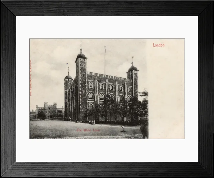Framed Print : The White Tower - Tower of London