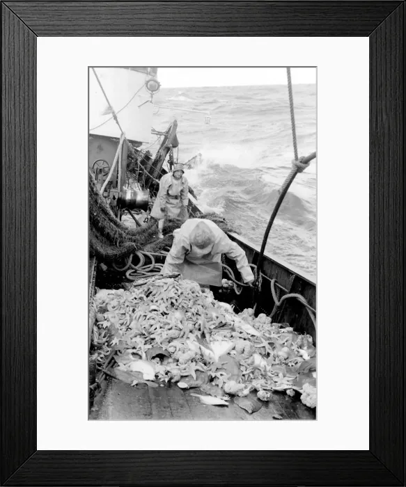 Framed Print : Life on a North Sea trawler Framed Print : Life on a North Sea trawler