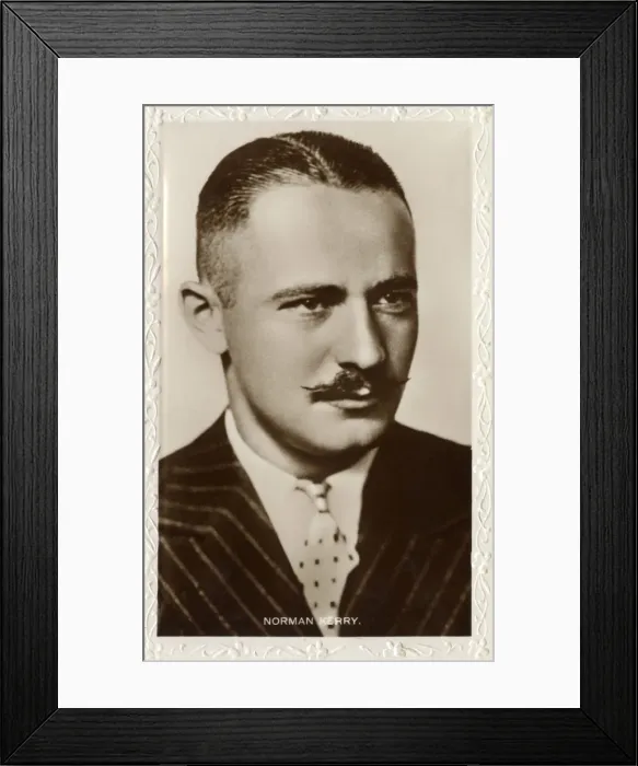 Framed Print : Norman Kerry - American actor Framed Print : Norman Kerry - American actor