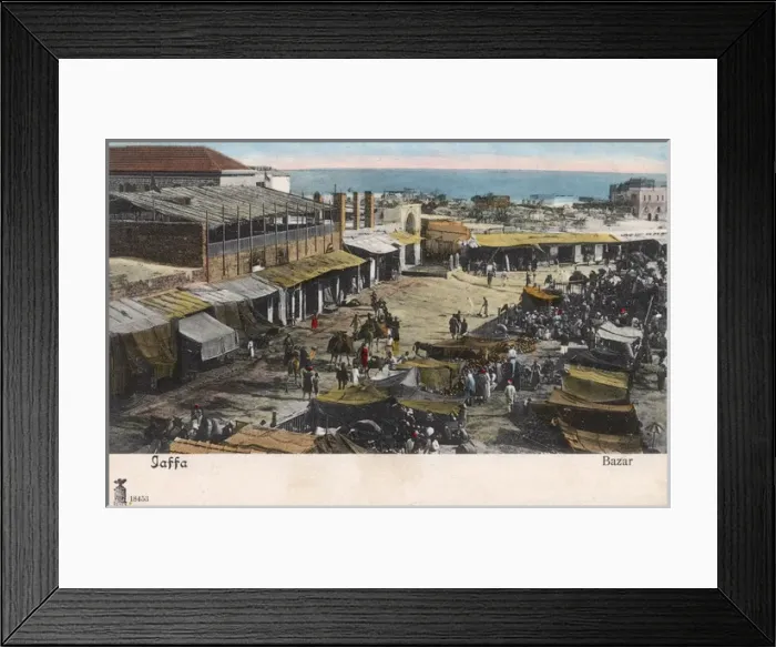 Framed Print : Jaffa, Israel on the Mediterranean Sea coast - The Market Framed Print : Jaffa, Israel on the Mediterranean Sea coast - The Market