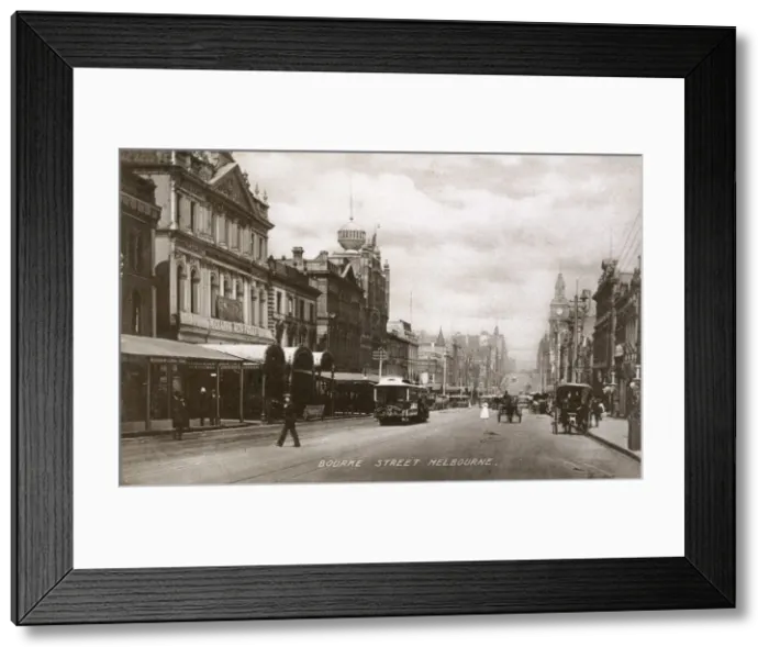 Framed Print : Bouke Street, Melbourne, Australia Framed Print : Bouke Street, Melbourne, Australia