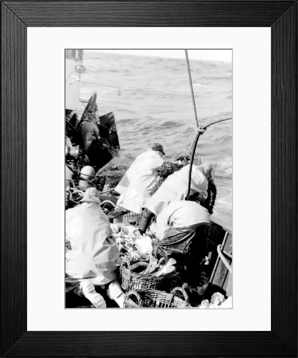 Framed Print : Life on a North Sea trawler Framed Print : Life on a North Sea trawler