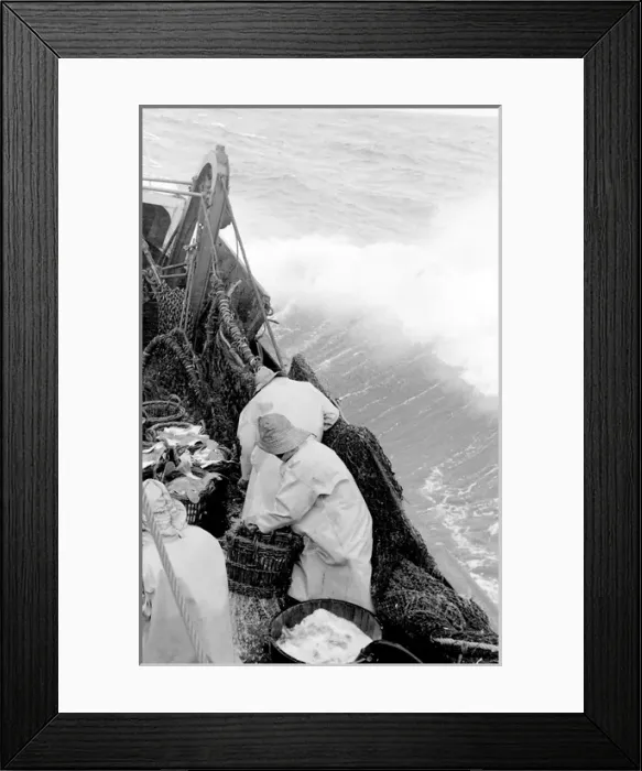 Framed Print : Life on a North Sea trawler Framed Print : Life on a North Sea trawler