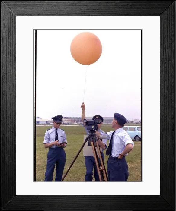 Framed Print : RAF Falcons freefall team, France Framed Print : RAF Falcons freefall team, France
