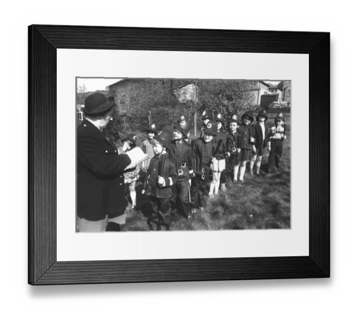 Framed Print : Junior police force Framed Print : Junior police force