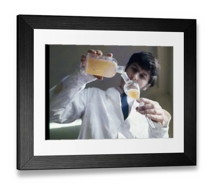 Framed Print : Horse doping tests in a laboratory, Newmarket Framed Print : Horse doping tests in a laboratory, Newmarket