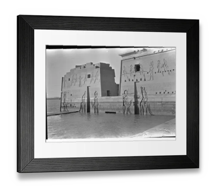Framed Print : Building of the Aswan Dam, Egypt Framed Print : Building of the Aswan Dam, Egypt
