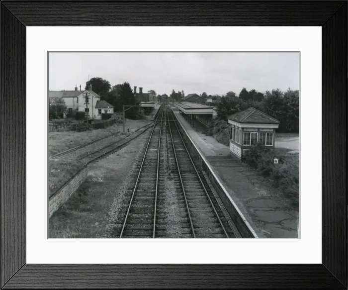 Framed Print : Railway station at Hailsham, East Sussex Framed Print : Railway station at Hailsham, East Sussex