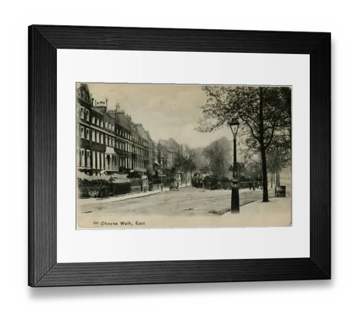 Framed Print : Cheyne Walk, East, Chelsea, London Framed Print : Cheyne Walk, East, Chelsea, London