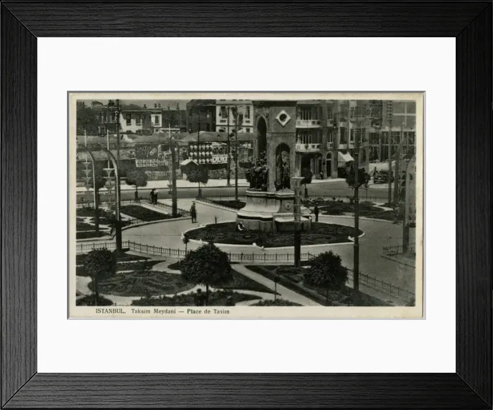 Framed Print : Taxim Square, Istanbul, Turkey Framed Print : Taxim Square, Istanbul, Turkey