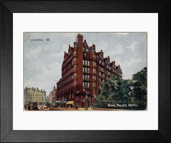 Framed Print : The Royal Palace Hotel, Kensington Framed Print : The Royal Palace Hotel, Kensington