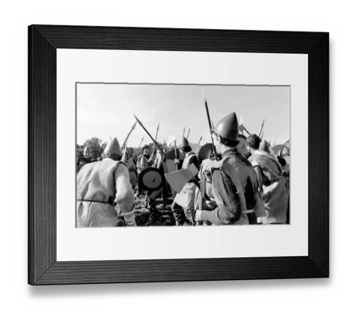 Framed Print : Battle of Hastings re-enactment Framed Print : Battle of Hastings re-enactment