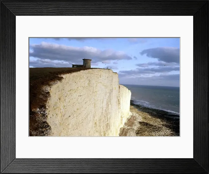 Framed Print : Beachy Head old lighthouse, near Eastbourne, Sussex Framed Print : Beachy Head old lighthouse, near Eastbourne, Sussex