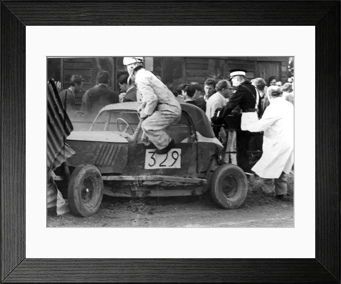 Framed Print : Scene at a stock car race Framed Print : Scene at a stock car race