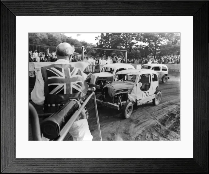 Framed Print : Scene at a stock car race Framed Print : Scene at a stock car race