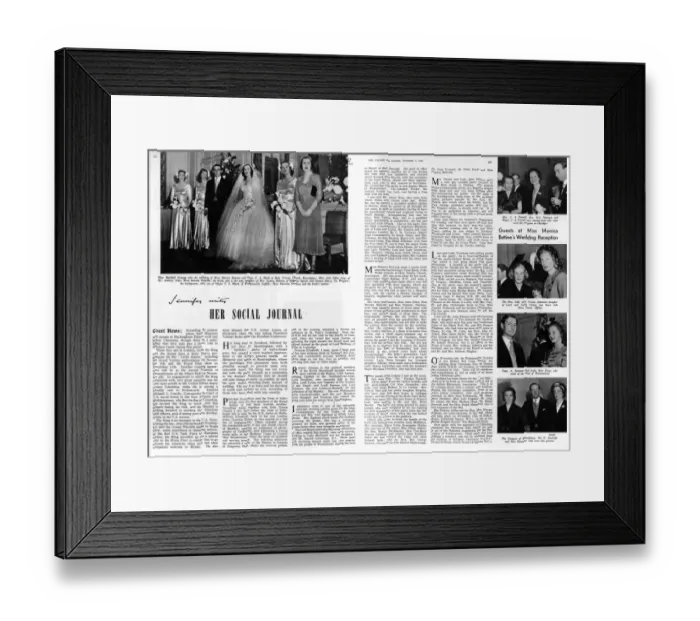 Framed Print : The Tatler & Bystander, 2nd November 1949 Framed Print : The Tatler & Bystander, 2nd November 1949