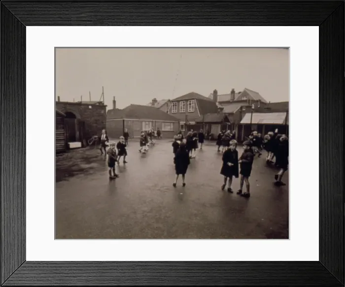 Framed Print : TV station at Holmesdale Primary School Framed Print : TV station at Holmesdale Primary School