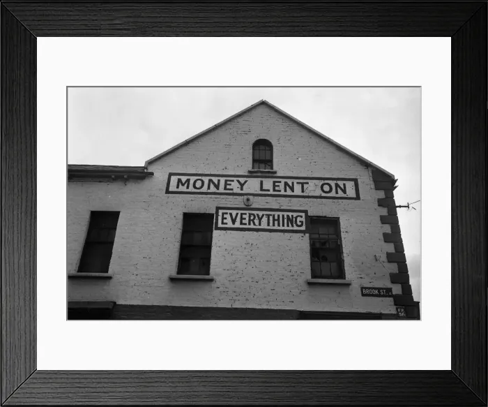 Framed Print : Building in Brook Street, Belfast, Northern Ireland Framed Print : Building in Brook Street, Belfast, Northern Ireland