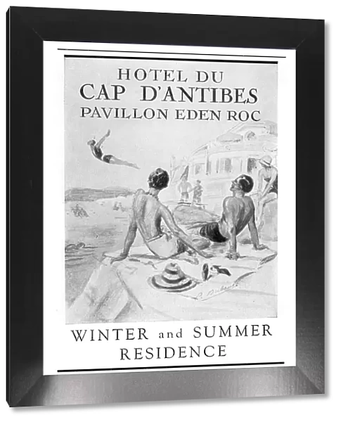 Advertisement for Hotel du Cap D Antibes
