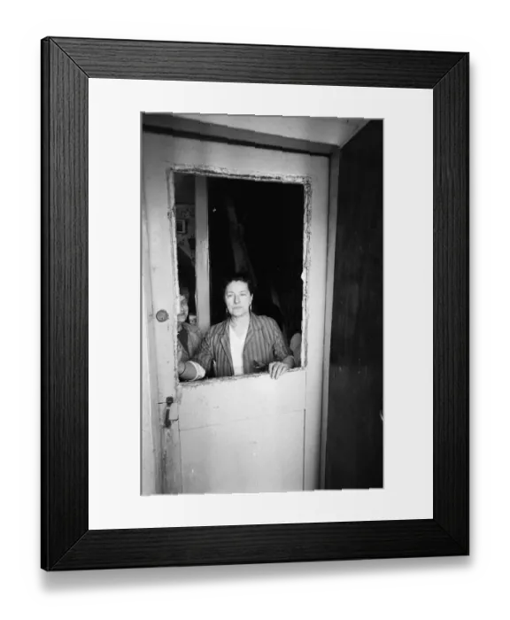 Framed Print : Damaged front door, Belfast, Northern Ireland Framed Print : Damaged front door, Belfast, Northern Ireland